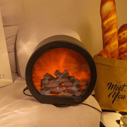 Skorter | LED Night Light Fireplace Atmospheric Lamp