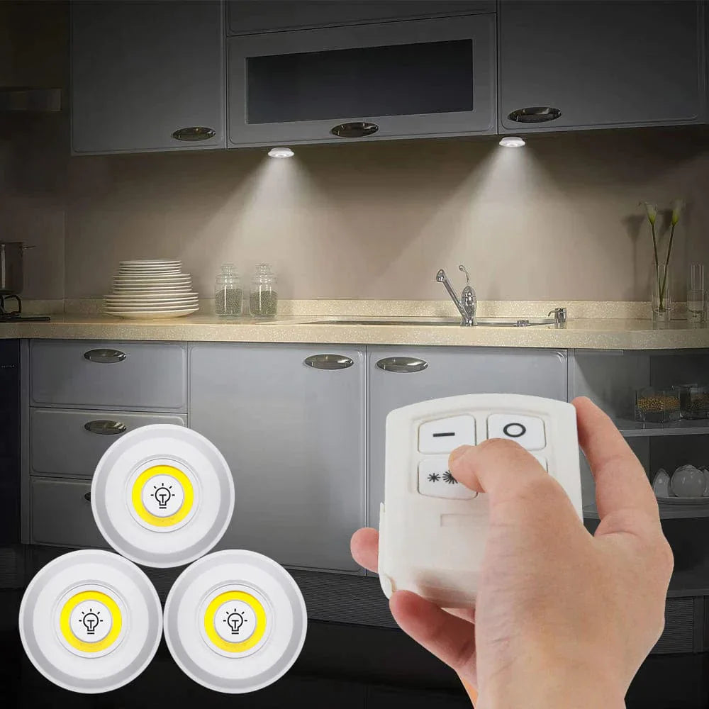 Skorter | Intelligent LED Night Lights with Remote Control (Set of 5)
