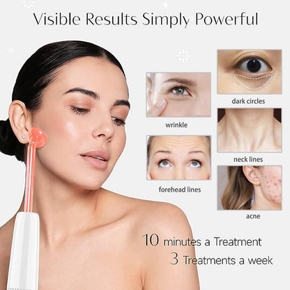Skorter | Advanced High Frequency Facial & Hair Therapy Wand - Professional Skincare Device