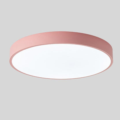Skorter | Wood Macaroon Circular Ceiling Light