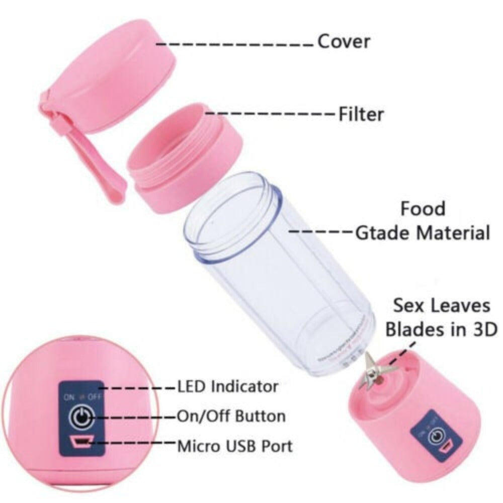 Skorter | USB Electric Fruit Juice Blender Deluxe Version