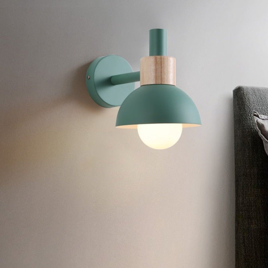 Skorter | ElmRadiance - Wood Wall Lamp