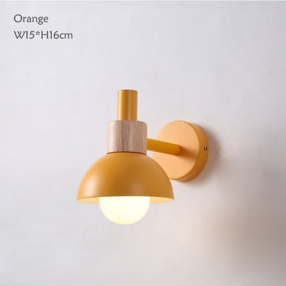 Skorter | ElmRadiance - Wood Wall Lamp