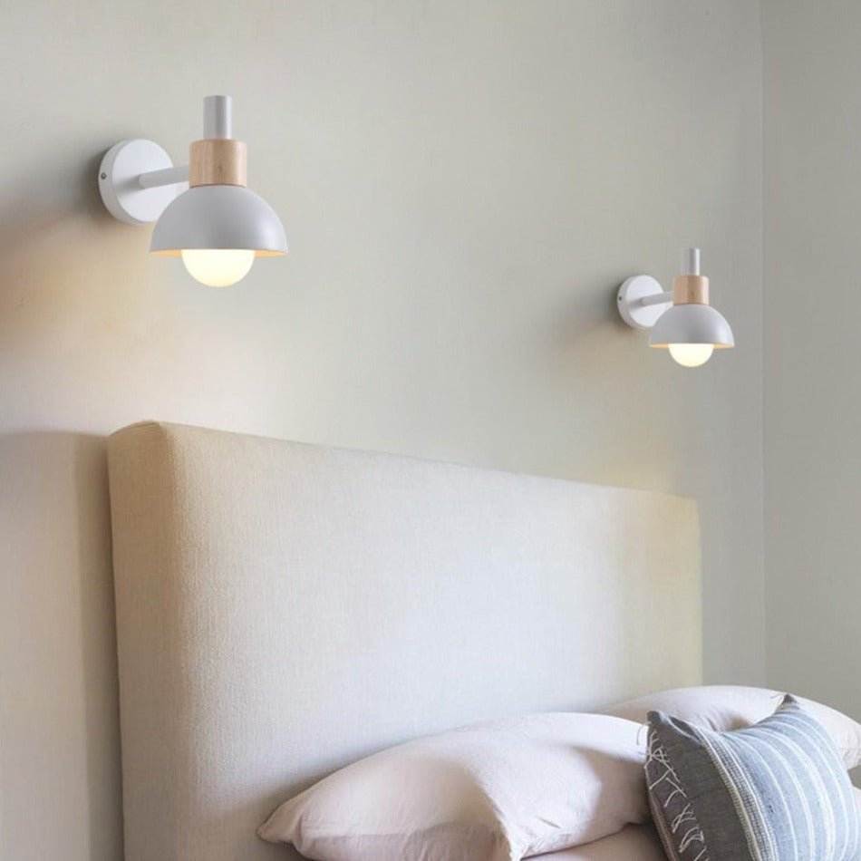 Skorter | ElmRadiance - Wood Wall Lamp