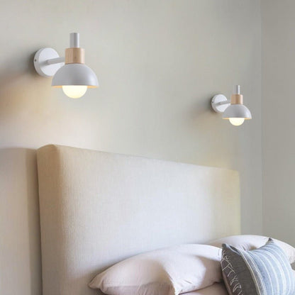 Skorter | ElmRadiance - Wood Wall Lamp