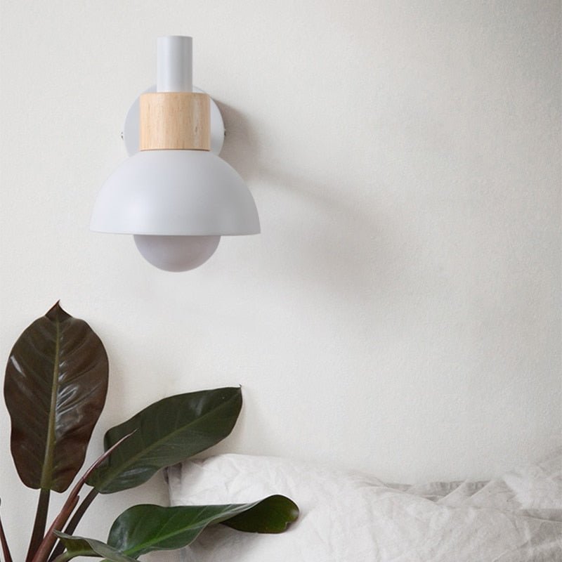 Skorter | ElmRadiance - Wood Wall Lamp