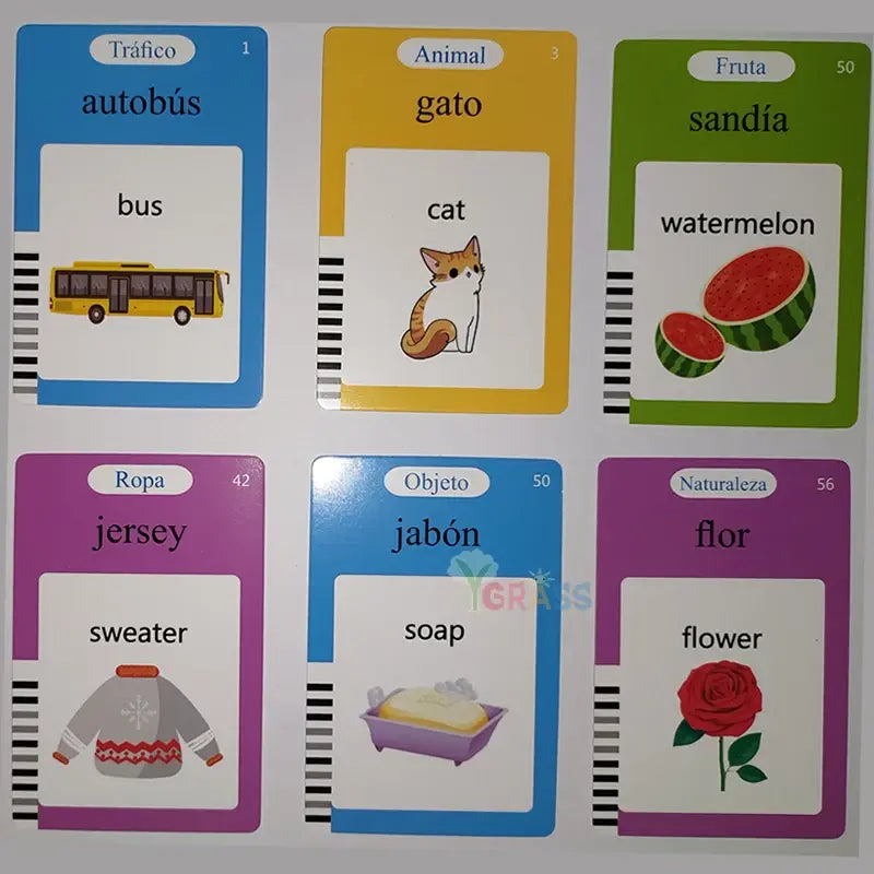 Skorter | Educational-Speaking Learning Cards
