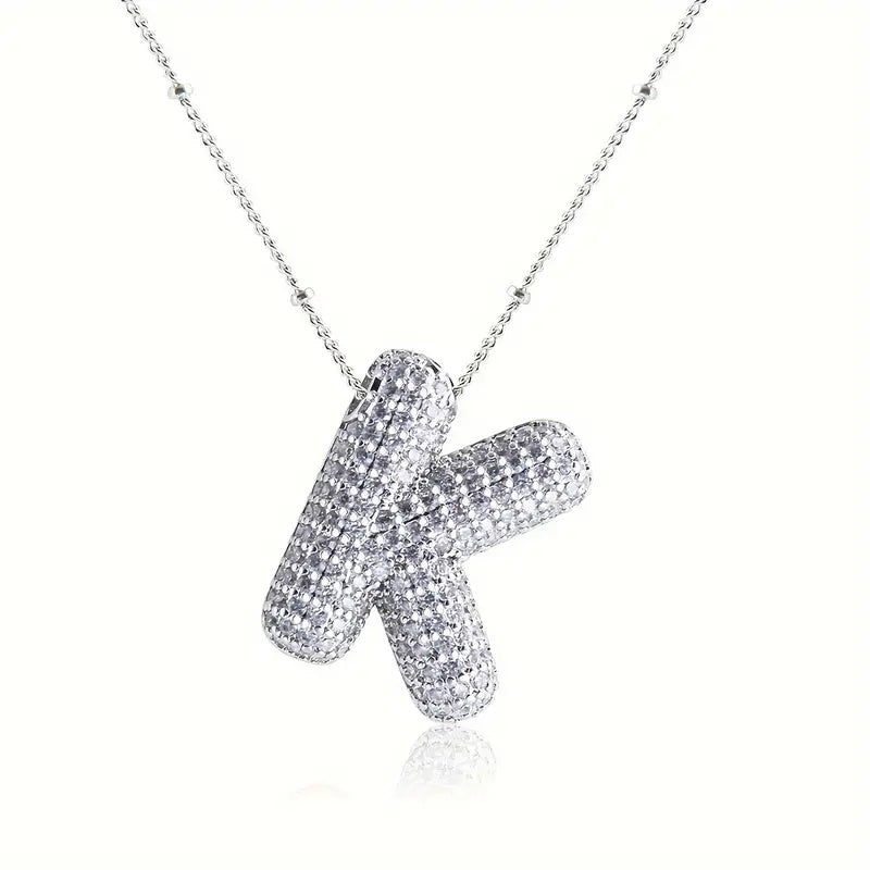 Skorter | Alphabet-Diamond-Pendant-Necklace