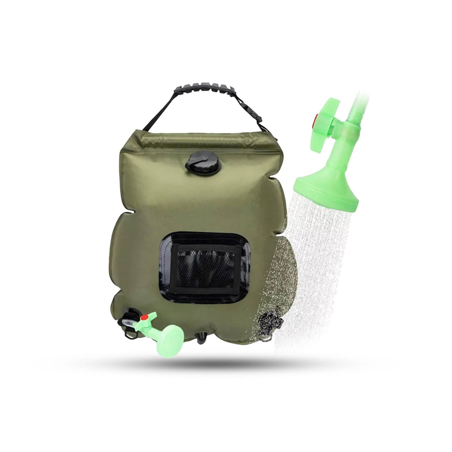 Skorter | ZonFlow Foldable Outdoor Shower Bag – 20L Solar Heating
