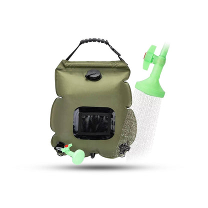 Skorter | ZonFlow Foldable Outdoor Shower Bag – 20L Solar Heating