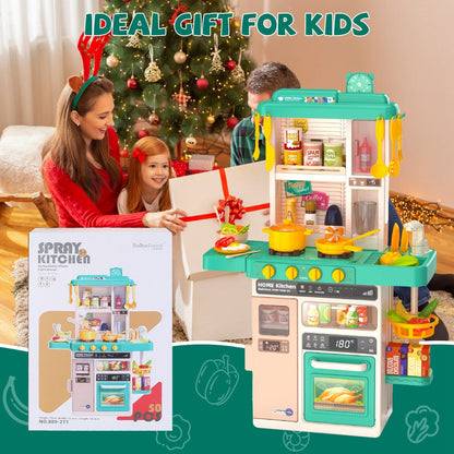 Skorter | Children's Kitchen Toy Interactive Pretend Kitchen Toy Kitchen Equipment