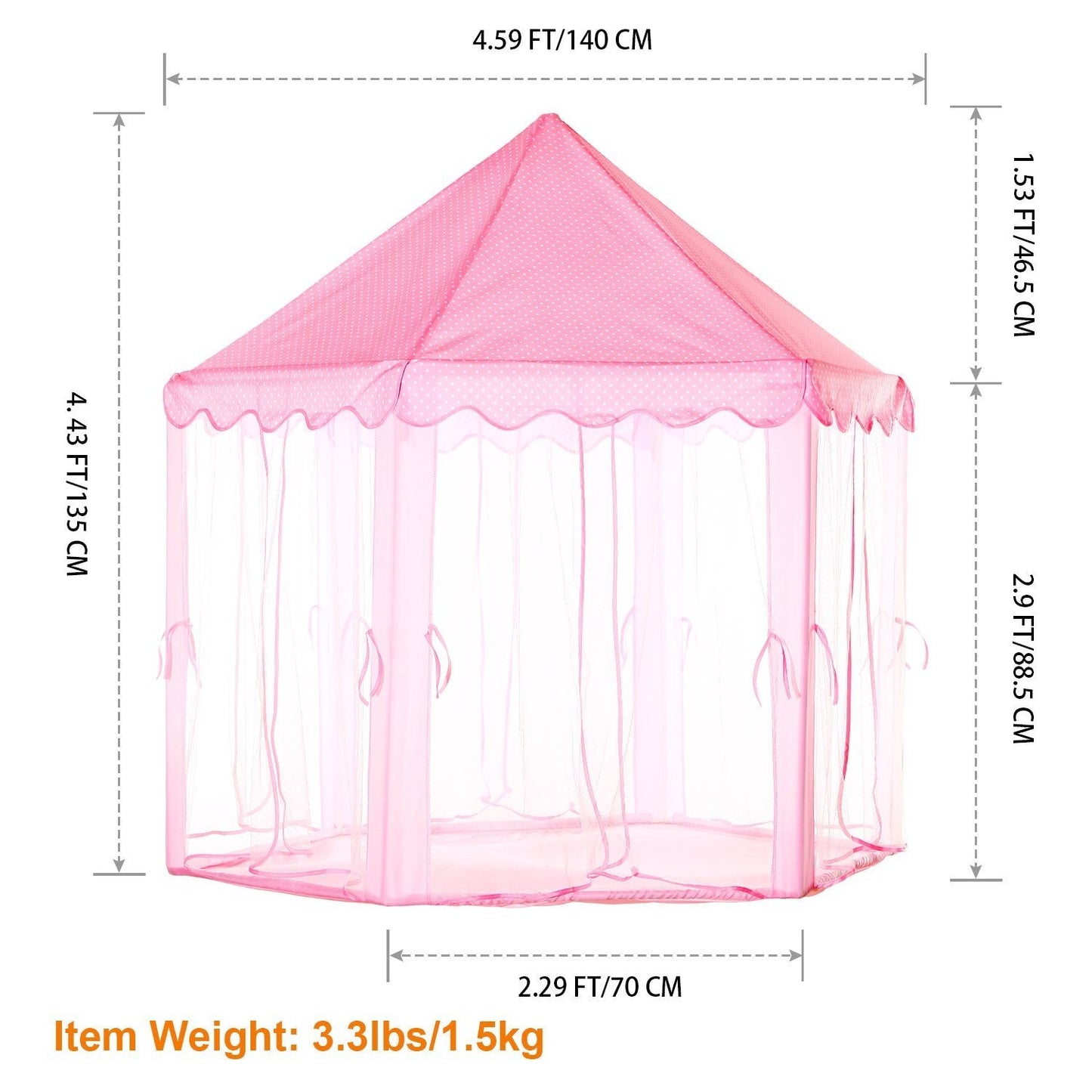 Skorter | Children's play tent Princess for Girls