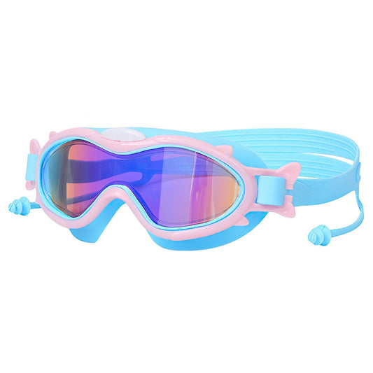 Skorter | Children's swimming goggles with earplugs UV protection anti-fog leak-proof