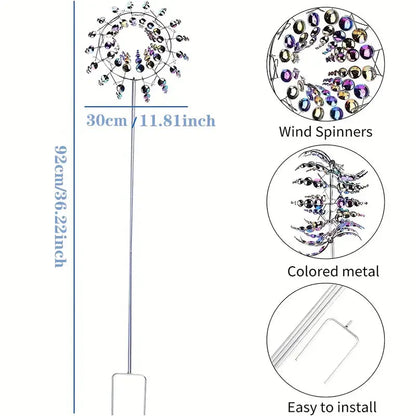 Skorter | Kinetic wind sculptures and spinner 3D wind spinner wind-driven wind art