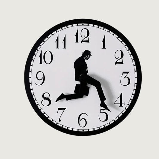 Skorter | Funny Wall Clock – Colorful Decorative Design