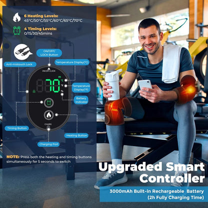 Skorter | 3-in-1 Knee Heating Pad with Smart Temperature Control