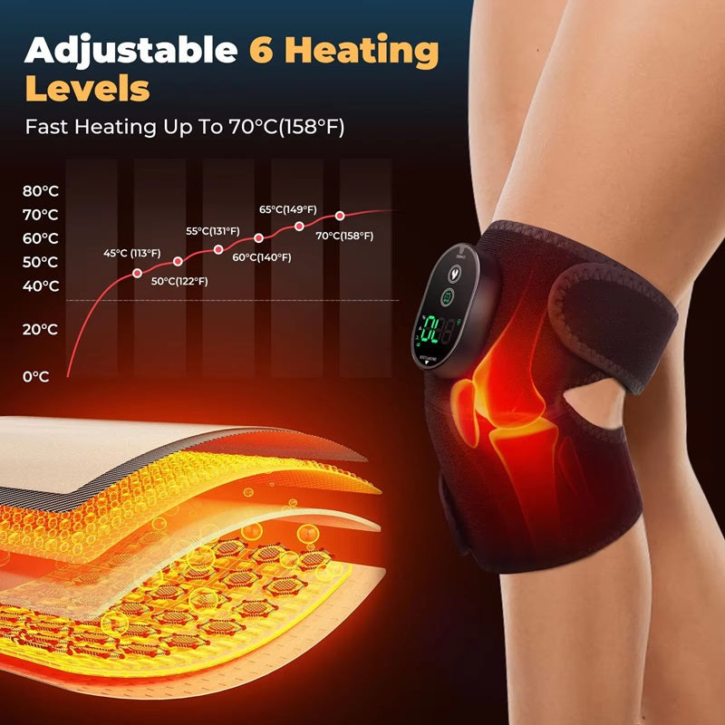 Skorter | 3-in-1 Knee Heating Pad with Smart Temperature Control