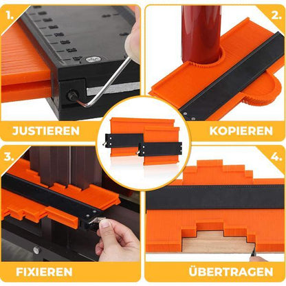 Skorter | Contour gauge contour duplication gauge with lock