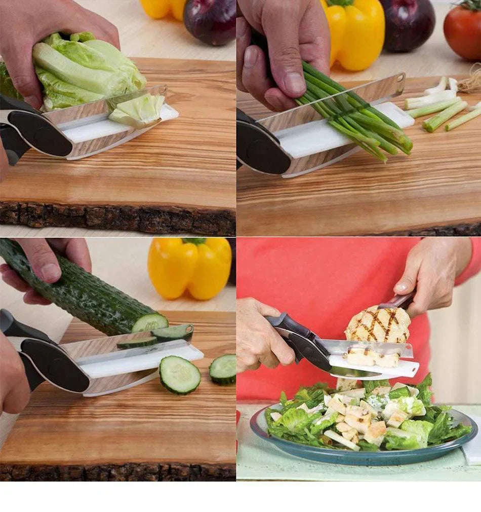 Skorter | 2-in-1 Kitchen Knife Cutting Board