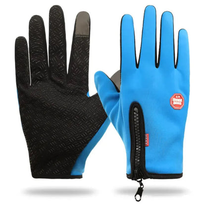 Skorter | Waterproof Gloves: Thermal Gloves with Touch Screen | Biking, Golf, Raynaud's, and Winter Sports