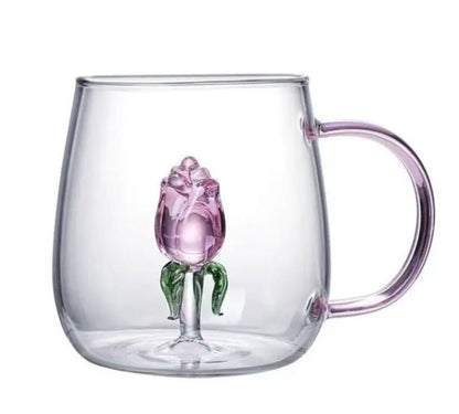 Skorter | La Vie En Rose | Champagne Glass - Handmade