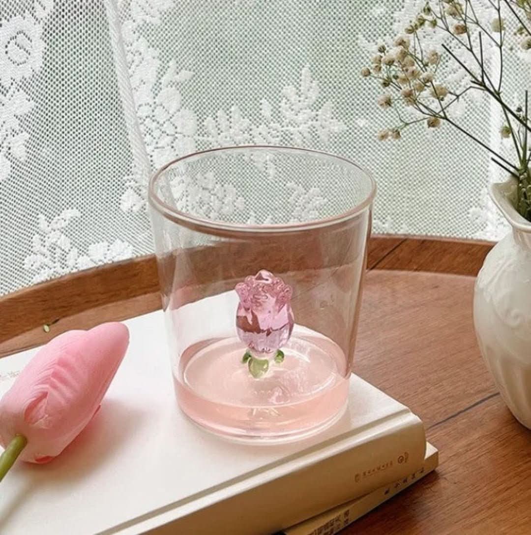 Skorter | La Vie En Rose | Champagne Glass - Handmade