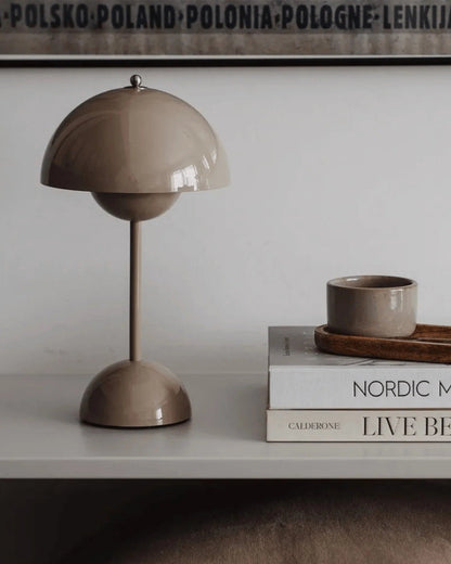 Skorter | NordLight – LED Table Lamp Scandinavian Design, dimmable and sustainable in metal