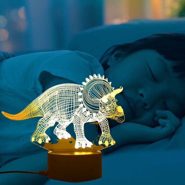 Skorter | Dinosaur lamp - TriceratopsLamp™
