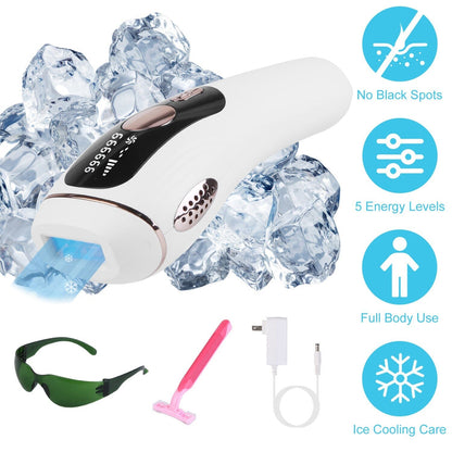 Skorter | Laser Hair Removal Ice Cooling Permanent IPL
