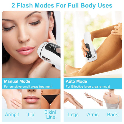 Skorter | Laser Hair Removal Ice Cooling Permanent IPL