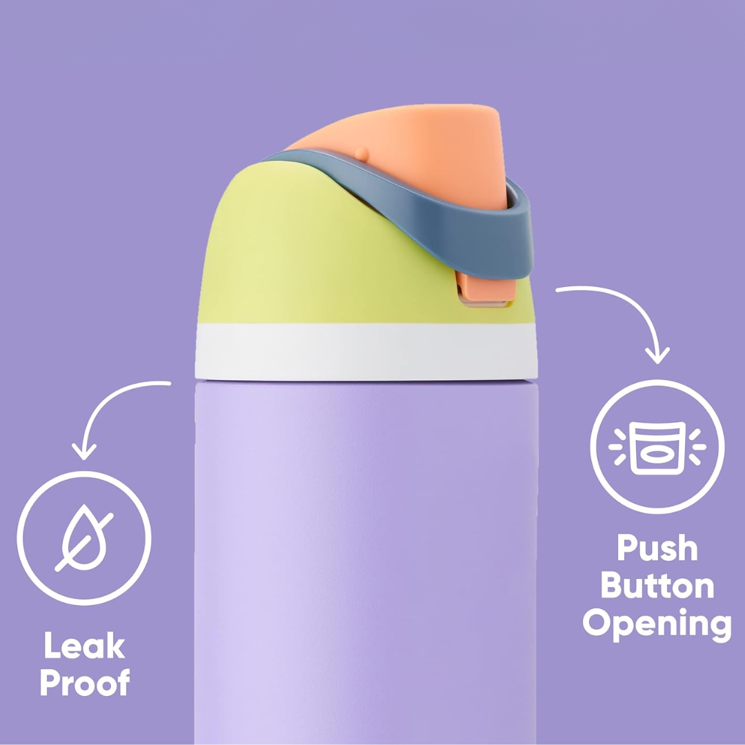 Skorter | Leak-proof Insulated Stainless Steel Water Bottle with Straw - BPA-free