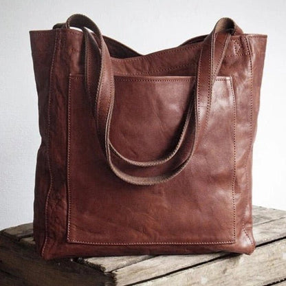 Skorter | Elegant Women's Leather Handbag – Timeless Style for Work & Casual Wear