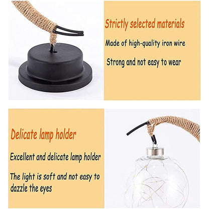 Skorter | LED Ball Lamp Wrought Iron Moon Lamp