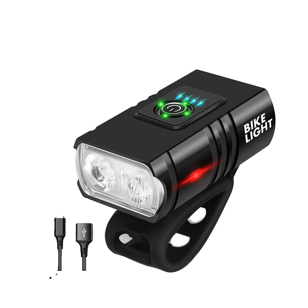 Skorter | LED Bike Light – Rechargeable USB bike light with 1500 lumens for maximum visibility at night