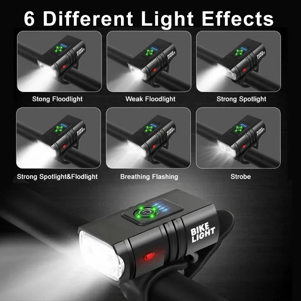 Skorter | LED Bike Light – Rechargeable USB bike light with 1500 lumens for maximum visibility at night