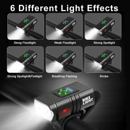 Skorter | LED Bike Light – Rechargeable USB bike light with 1500 lumens for maximum visibility at night