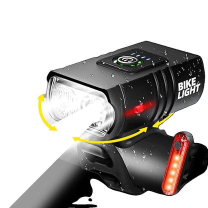 Skorter | LED Bike Light – Rechargeable USB bike light with 1500 lumens for maximum visibility at night