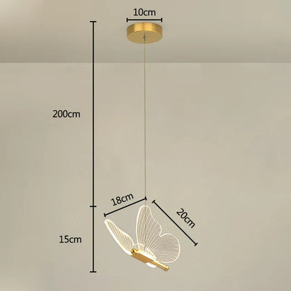 Skorter | LED Butterfly Pendant Lights - ButterLuxe