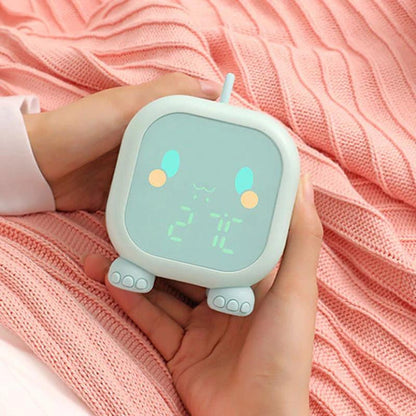 Skorter | LED Cartoon Alarm Clock Voice Control Digital