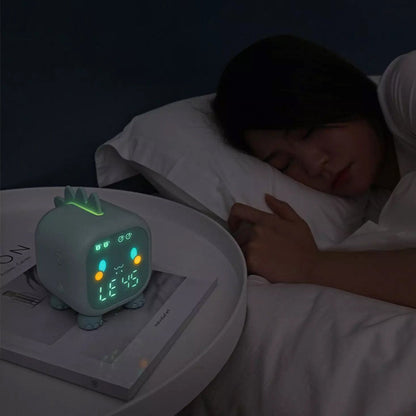 Skorter | LED Cartoon Alarm Clock Voice Control Digital