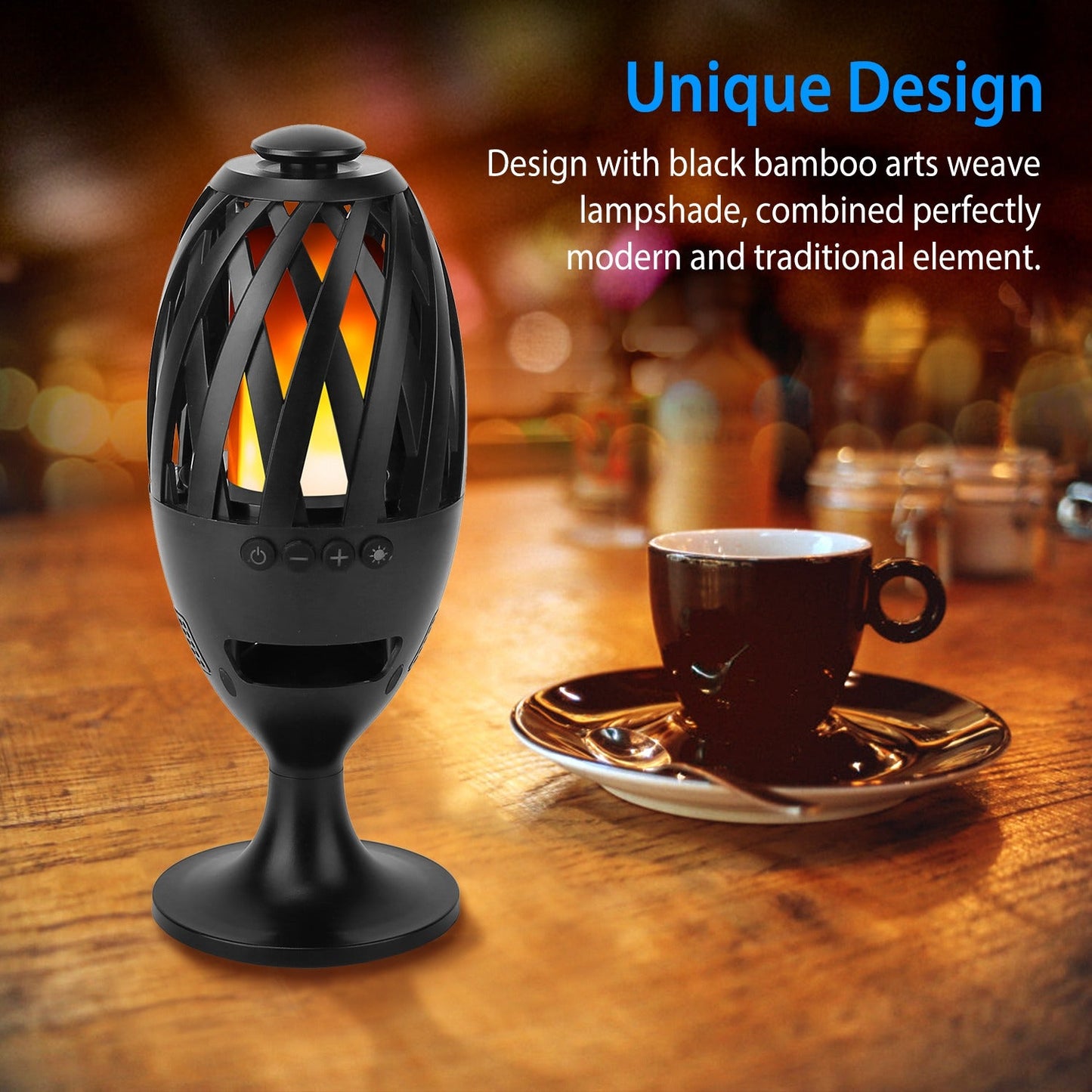 Skorter | LED Flame Speakers Torch