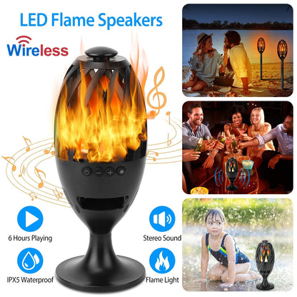Skorter | LED Flame Speakers Torch