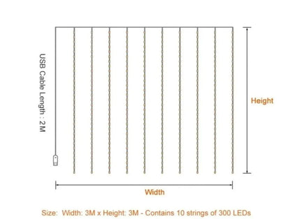 Skorter | LED Curtain | Style & Functionality