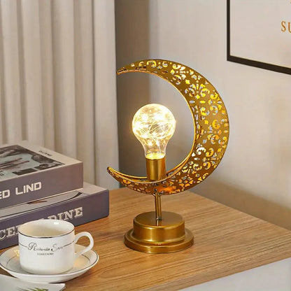 Skorter | LED Iron Moon Lamp