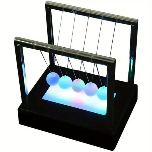 Skorter | LED Light Up Pendant Ever Fun Science Physics Learning Balance Balls Desk Toy