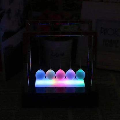 Skorter | LED Light Up Pendant Ever Fun Science Physics Learning Balance Balls Desk Toy