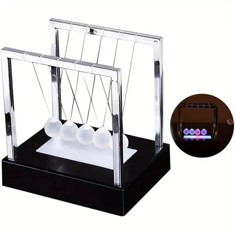 Skorter | LED Light Up Pendant Ever Fun Science Physics Learning Balance Balls Desk Toy