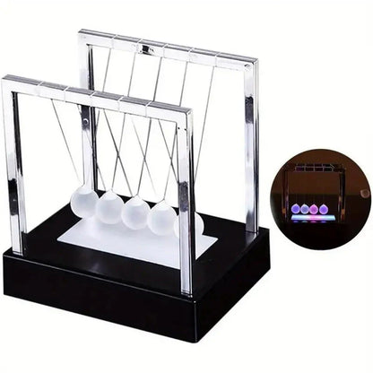 Skorter | LED Light Up Pendant Ever Fun Science Physics Learning Balance Balls Desk Toy