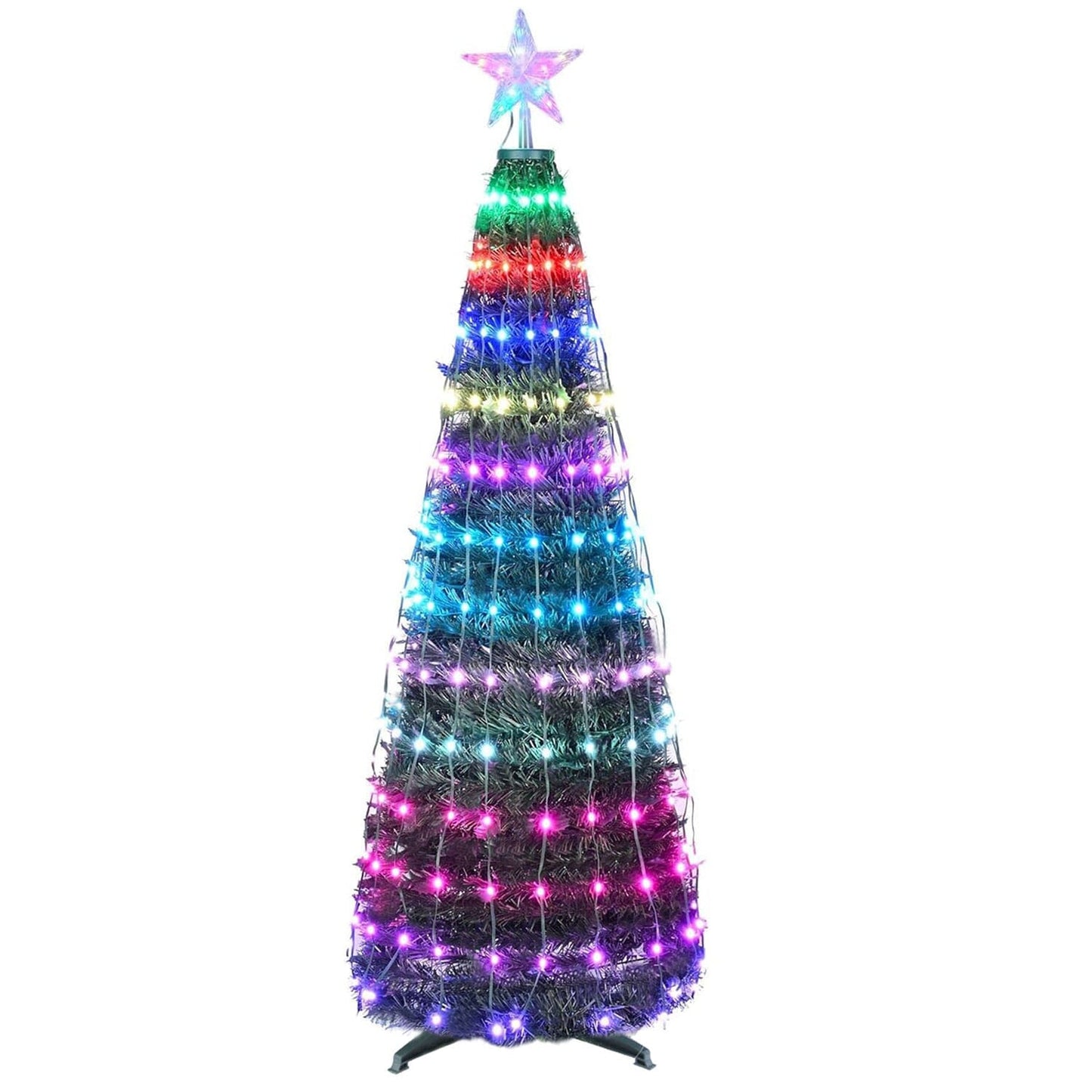 Skorter | LED Light Foldable Christmas Tree Light with Remote Control App Control