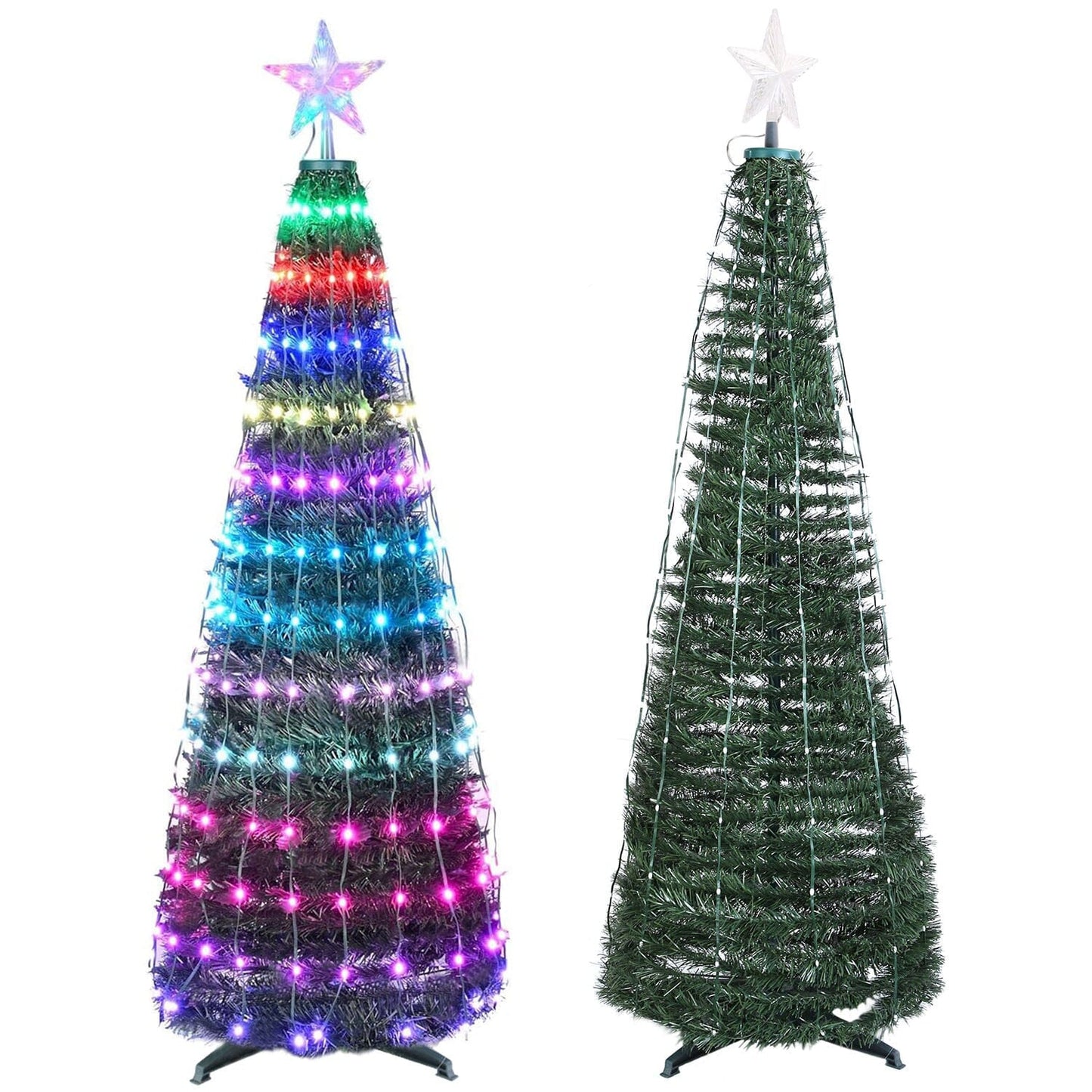 Skorter | LED Light Foldable Christmas Tree Light with Remote Control App Control